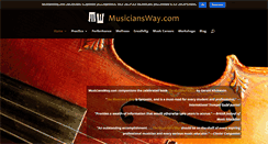 Desktop Screenshot of musiciansway.com