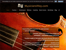 Tablet Screenshot of musiciansway.com